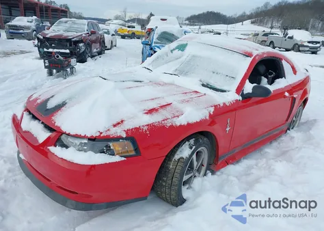 2003 Ford Mustang Mach 1 из США, поврежденный, VIN 1FAFP42R63F419471
